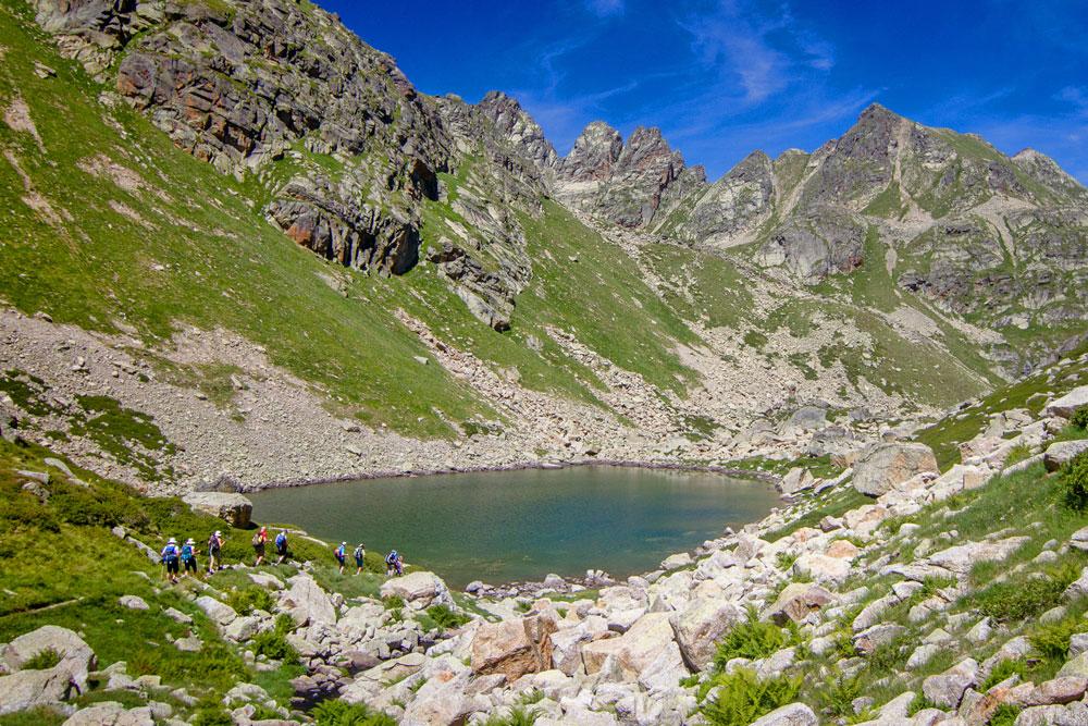 Lac d'Andorre en randonnée