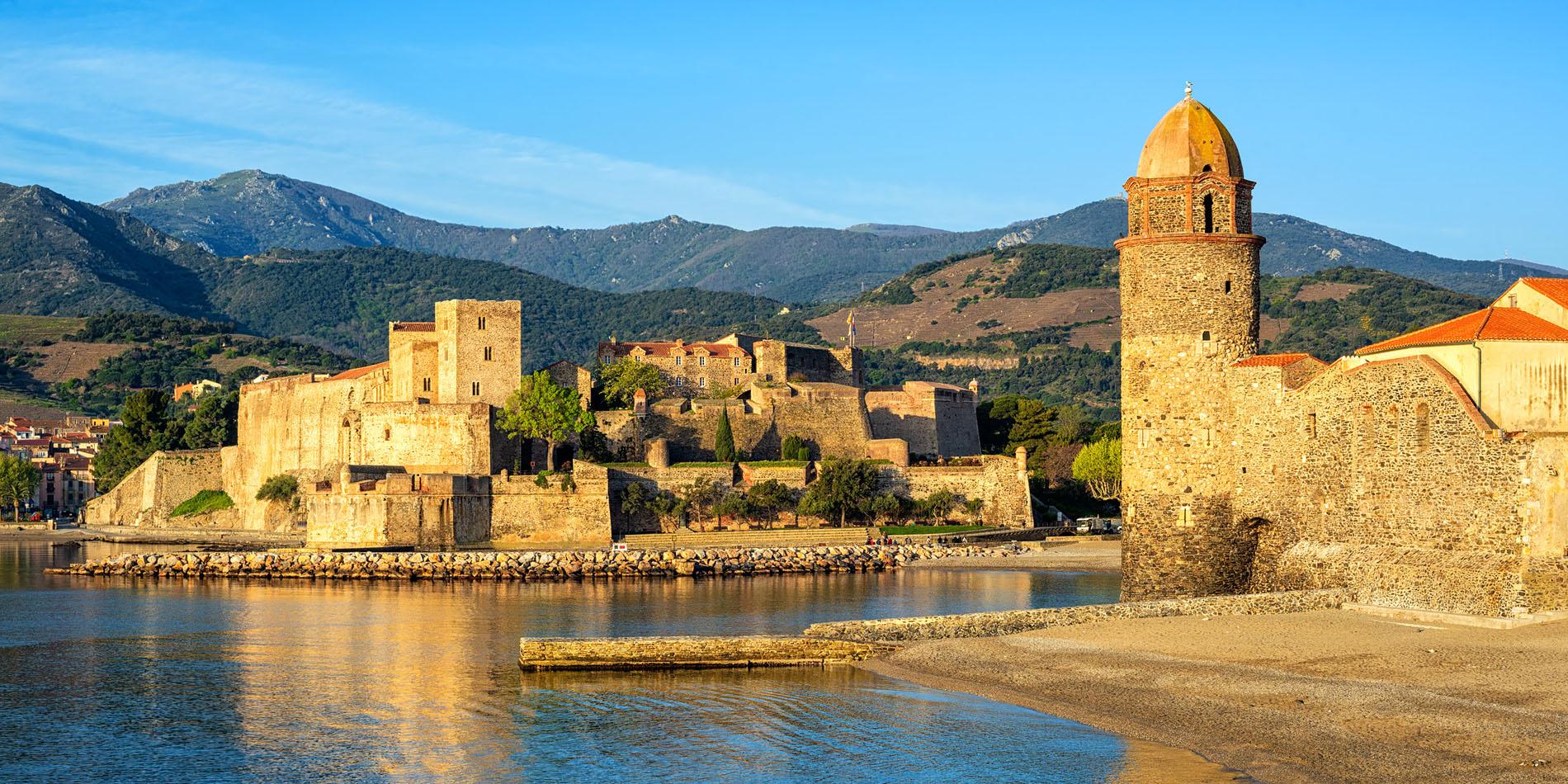 Clocher et château royal de Collioure