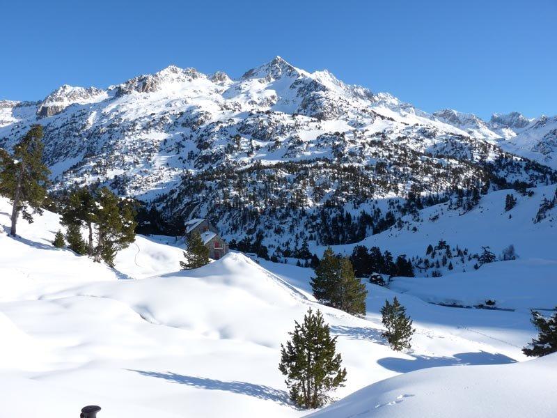 Vallée du Marcadau sous la neige