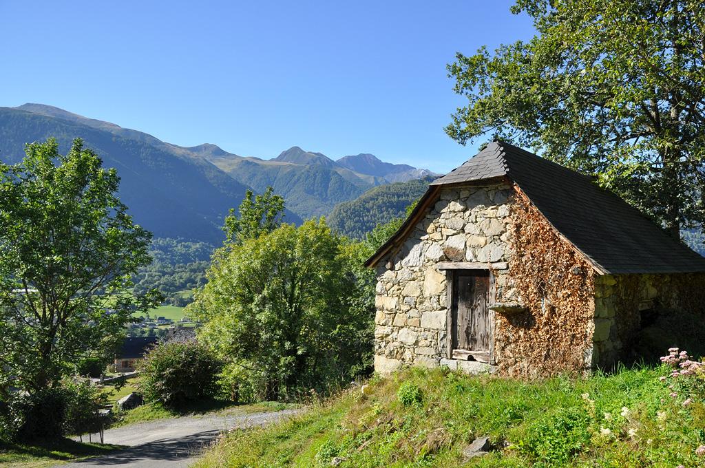 Grange typique du Val d'Azun