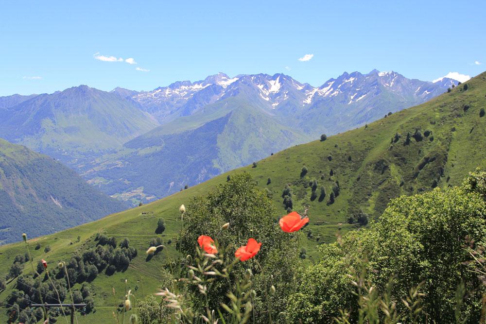 Massif du luchonnais dans les Pyrénées